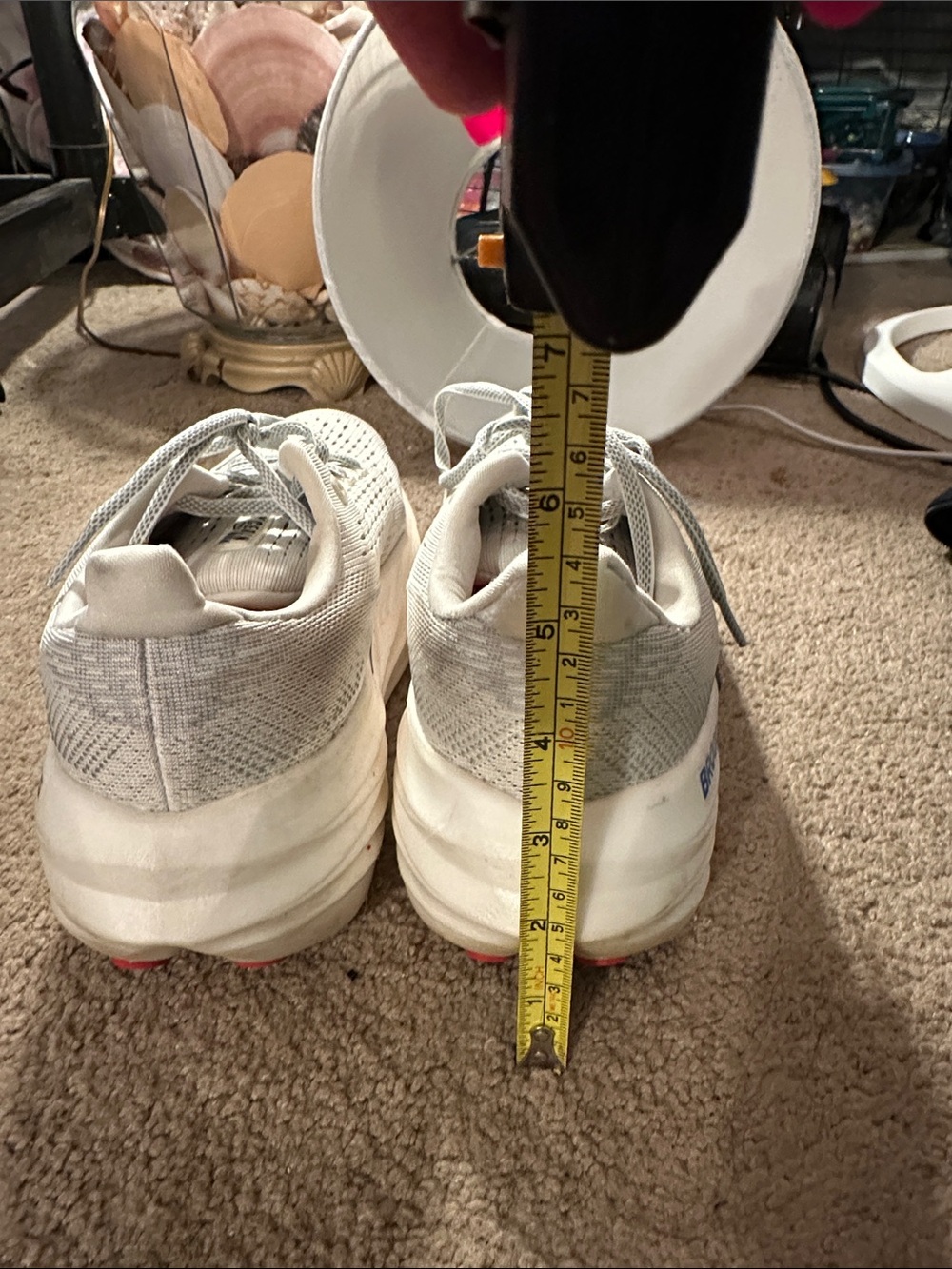 Women’s Brooks Glycerin Sneakers - White - Picture 8 of 16